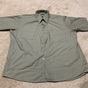 Arrow half sleeve button up dress shirt